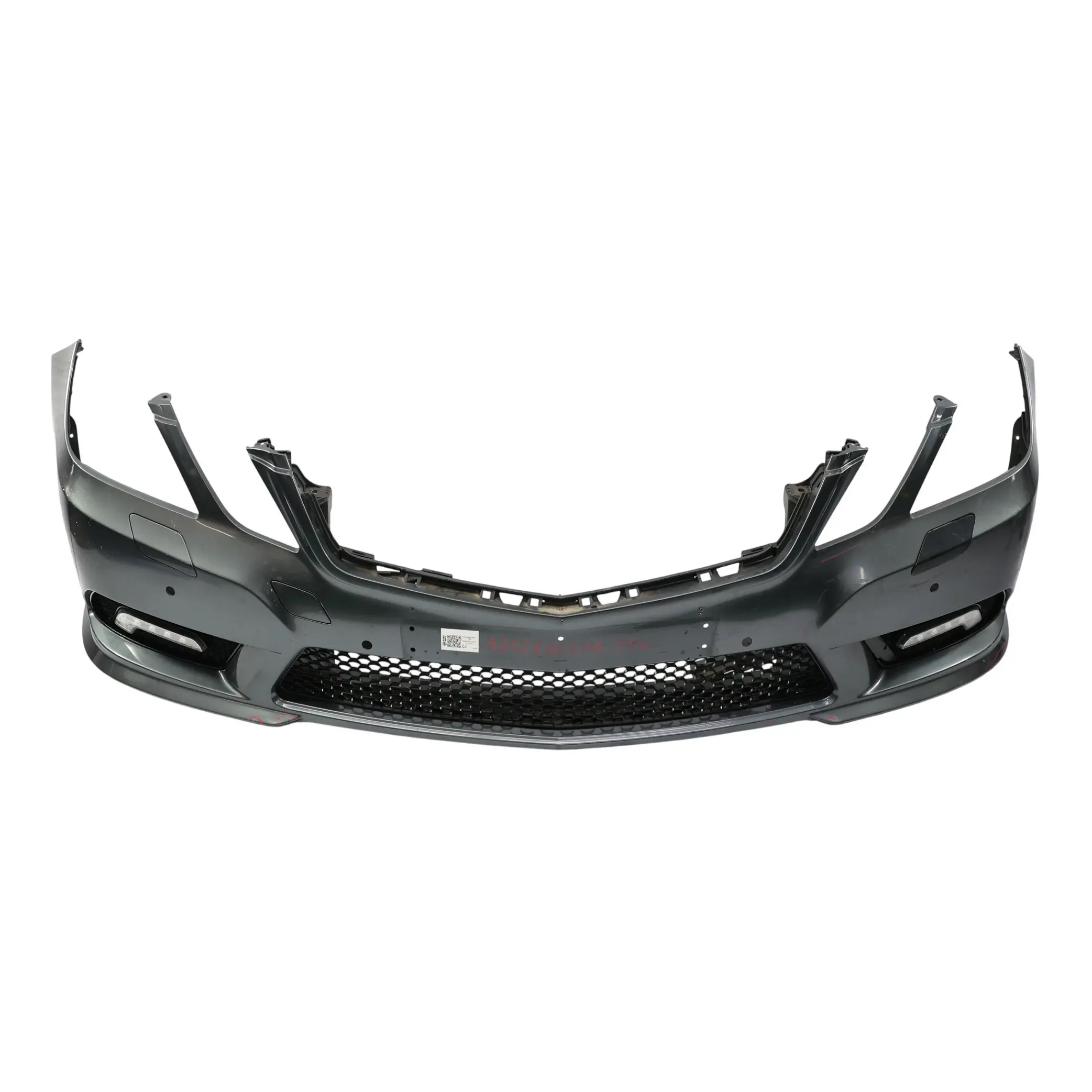 Mercedes W212 Front Bumper AMG Trim Panel Cover Tenorite Grey Metallic - 755