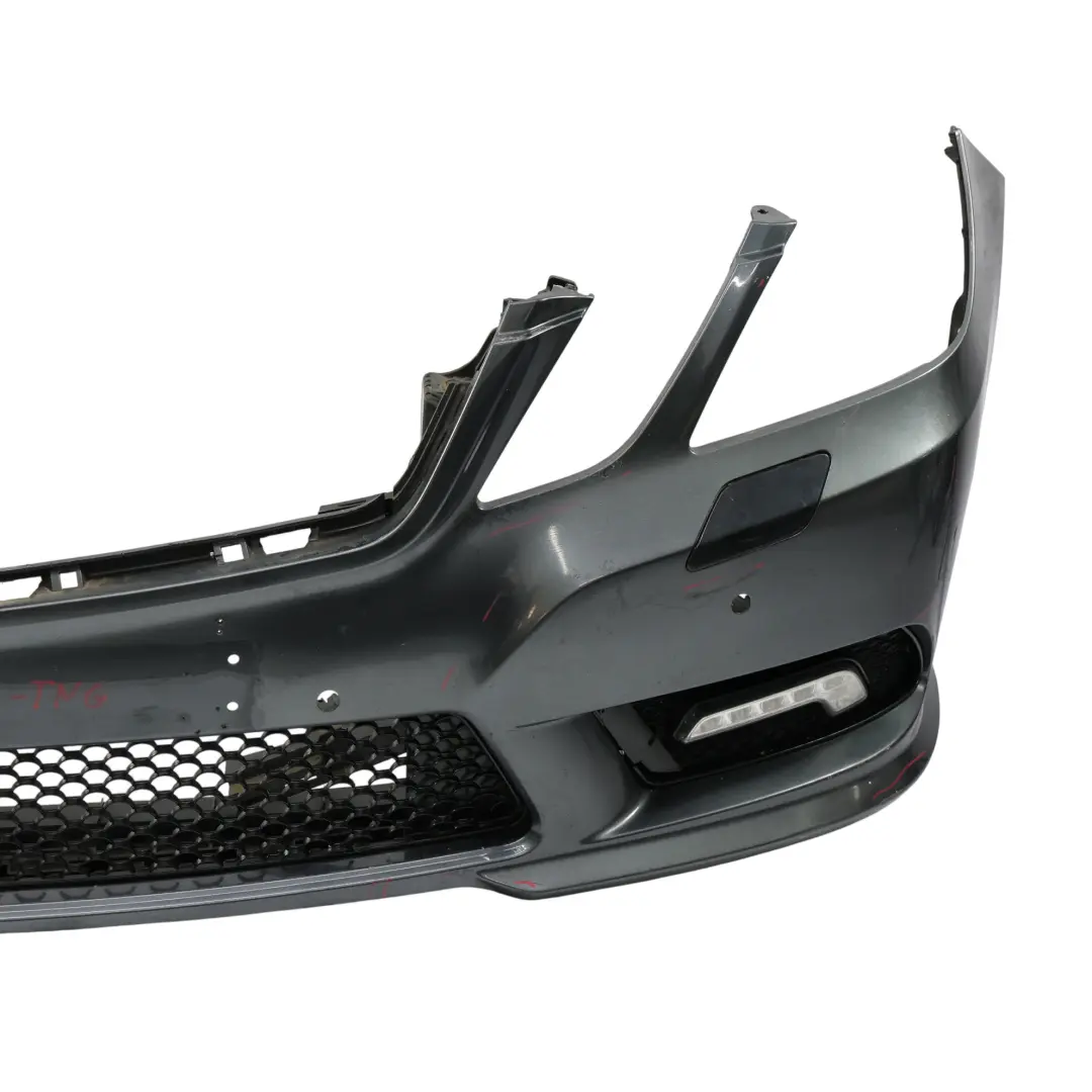 Mercedes W212 Front Bumper AMG Trim Panel Cover Tenorite Grey Metallic - 755 - SKU A2128802340-TNG - Part number A2128802340