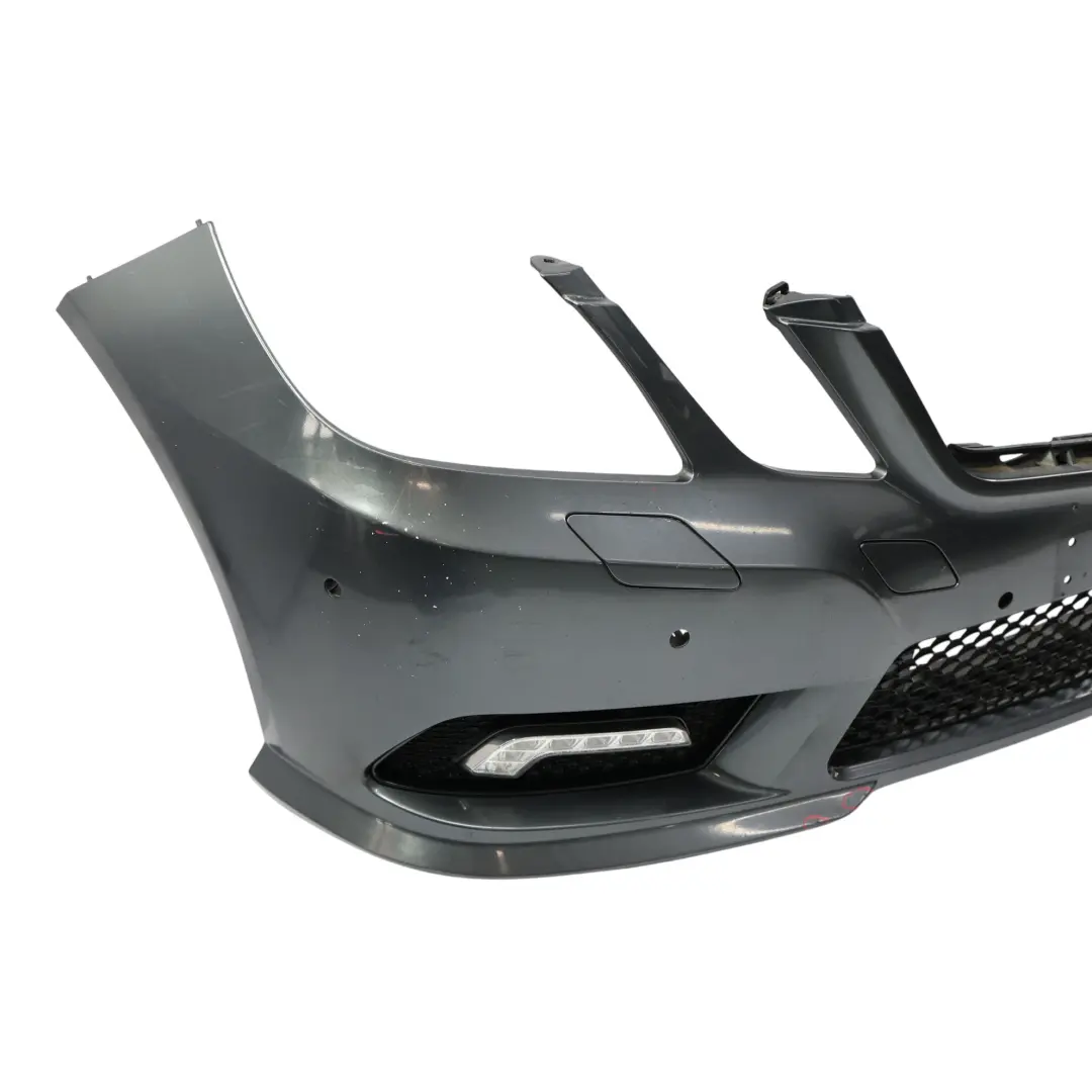 Mercedes W212 Front Bumper AMG Trim Panel Cover Tenorite Grey Metallic - 755 - SKU A2128802340-TNG - Part number A2128802340