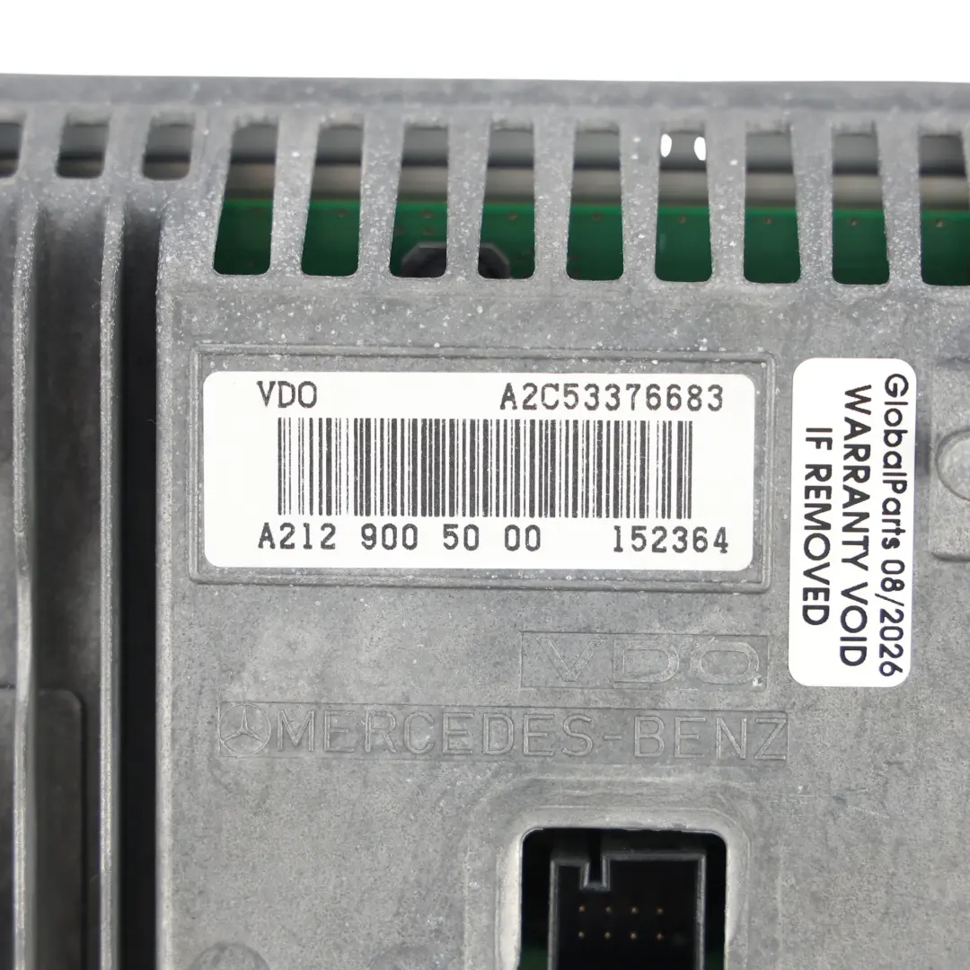 Navigation Bildschirm Mercedes W212 Hauptgerät Nav Center Display für mit Teilenummer A2129005000 Navigation Bildschirm Mercedes W212 Hauptgerät Nav Center Display - SKU A2129005000 - Teilenummer A2129005000