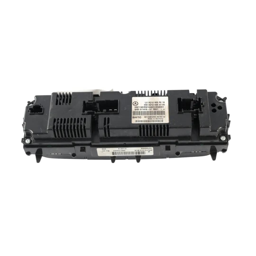  Climate Heater Control Mercedes C207 W212 Switch Panel Unit - SKU A2129005018-2 - Part number A2129005018