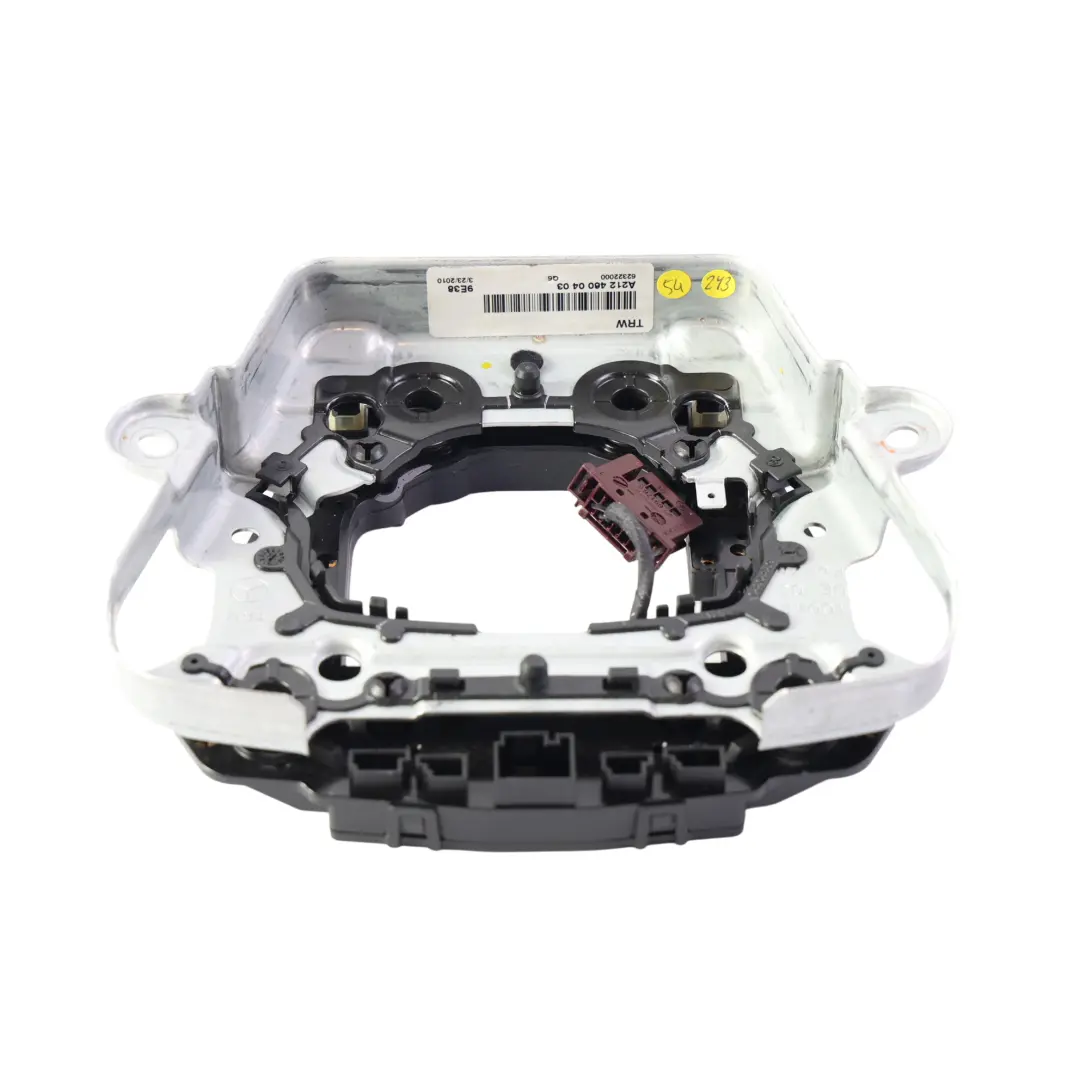 Mercedes W204 Steering Wheel Mount Plate Bracket A2124600403 - SKU A2184640117-2 - Part number A2184640117