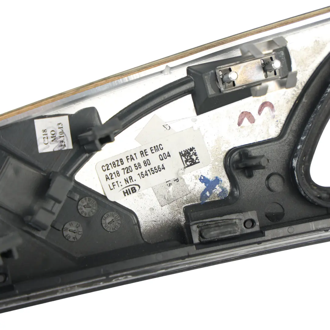 Mercedes X218 Door Handle Interior Front Right O/S Grab Pull Switch Ash Wood - SKU A2187205880-2 - Part number A2187205880