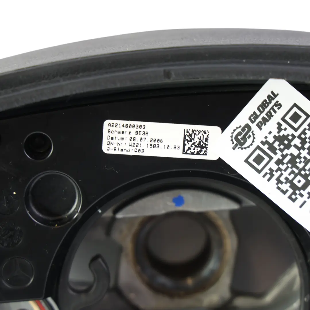 Lenkrad Schwarz Leder Holz Gratnuss für Mercedes C216 W221 mit Teilenummer A2214600303 Mercedes C216 W221 Lenkrad Schwarz Leder Holz Gratnuss - SKU A2214600303 - Teilenummer A2214600303