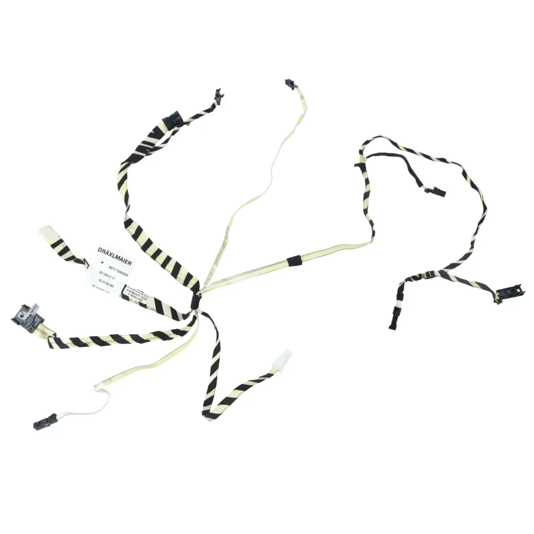 Cableado Arnés Puerta Trasera Izquierda para Mercedes W221 con número de pieza A2215408707 Mercedes W221 Cableado Arnés Puerta Trasera Izquierda - SKU A2215408707 - Número de pieza A2215408707