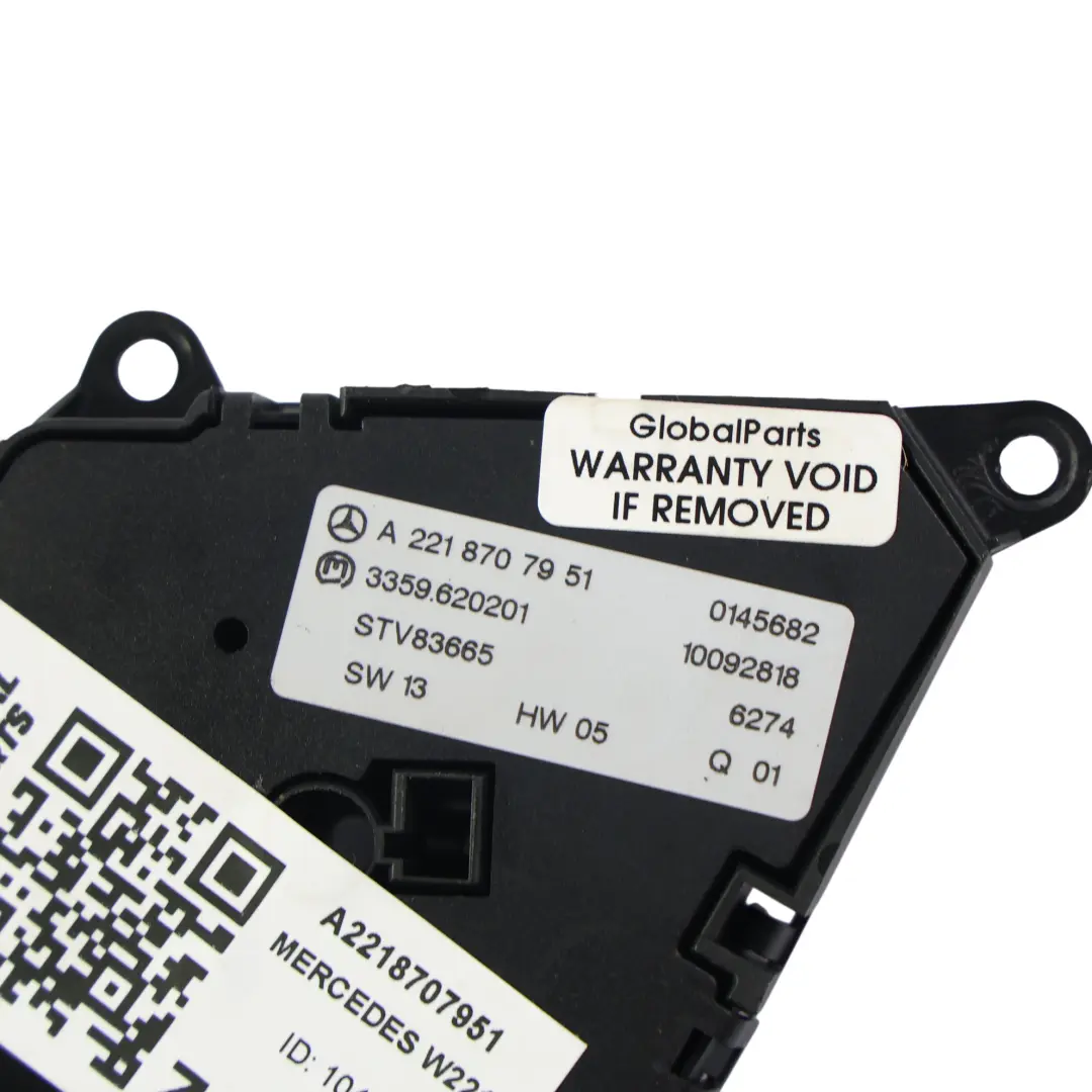 Adjustment Control Switch Panel Rear Right O/S to Mercedes W221 Seat with Part number A2218707951 Mercedes W221 Seat Adjustment Control Switch Panel Rear Right O/S - SKU RHD-A2218707951 - Part number A2218707951