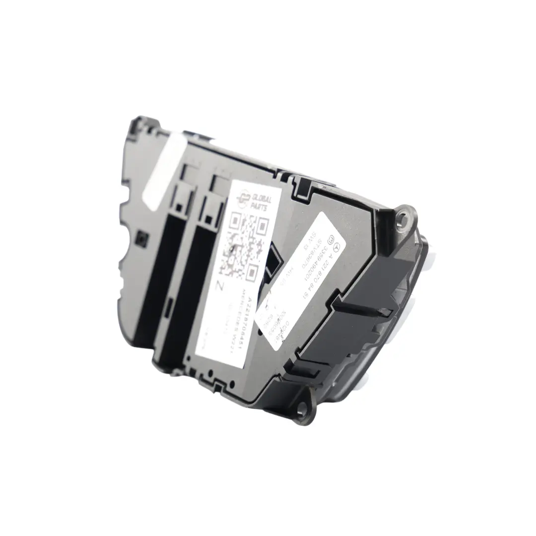 Interruptor Ajuste Asiento Puerta Trasera Izquierdo para Mercedes W221 con número de pieza A2218708451 Mercedes W221 Interruptor Ajuste Asiento Puerta Trasera Izquierdo - SKU A2218708451 - Número de pieza A2218708451