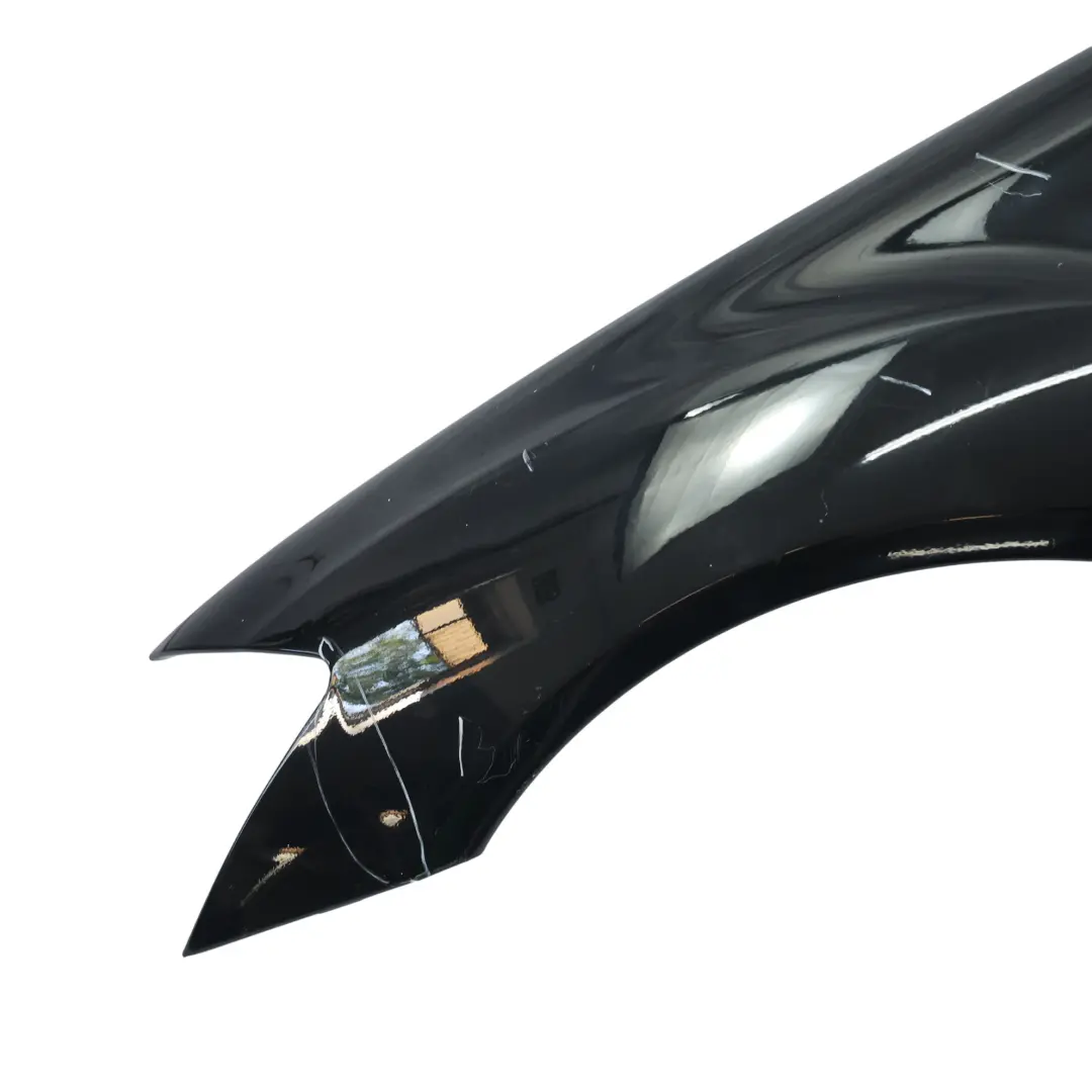 Mercedes W221 Aile Avant Gauche Noir Obsidien - 197 - SKU A2218800118-OB - Numéro de pièce A2218800118