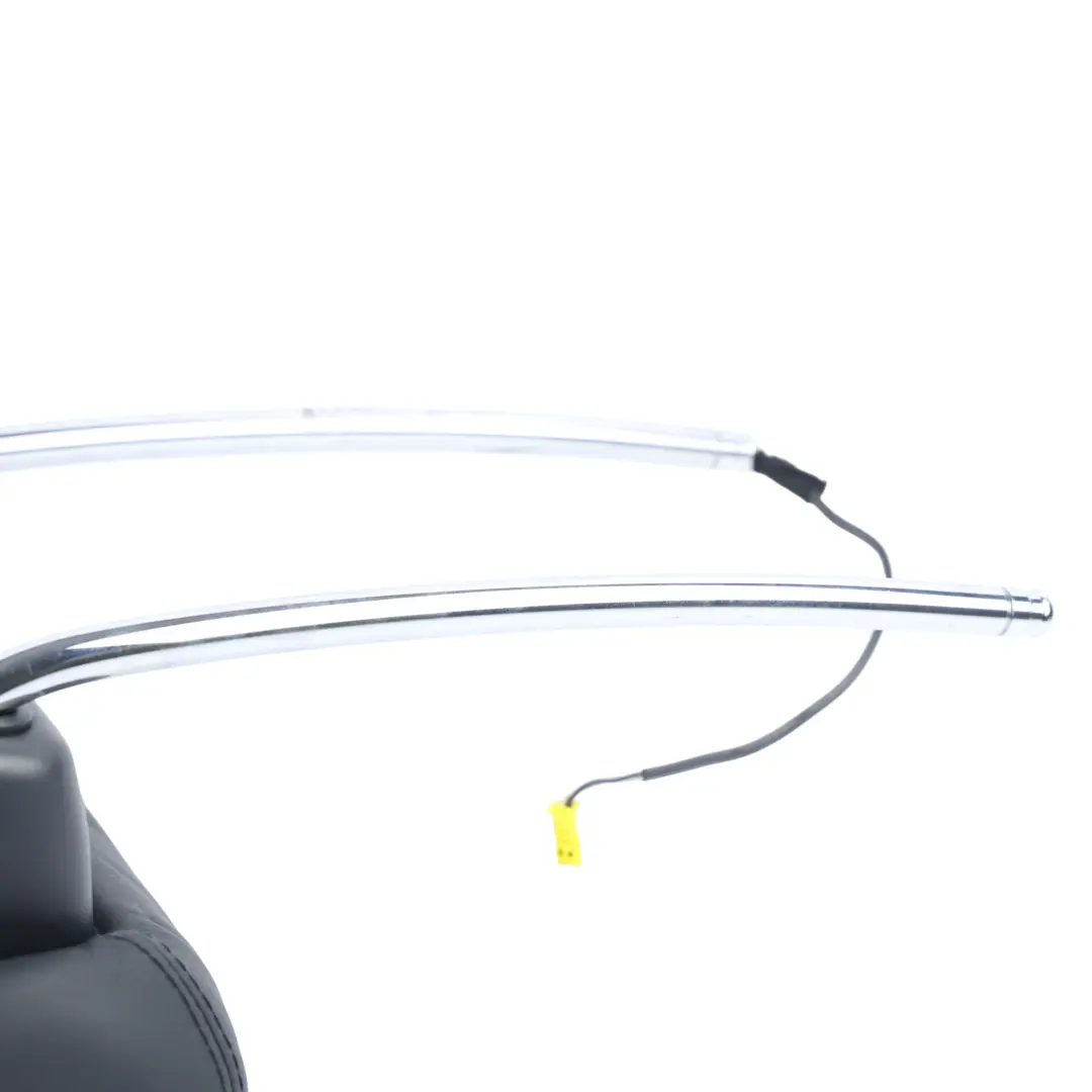 Mercedes W221 Headrest Front Left Right N/O/S Interior Leather Nappa Black - SKU A2219701650 - Part number A2219701650
