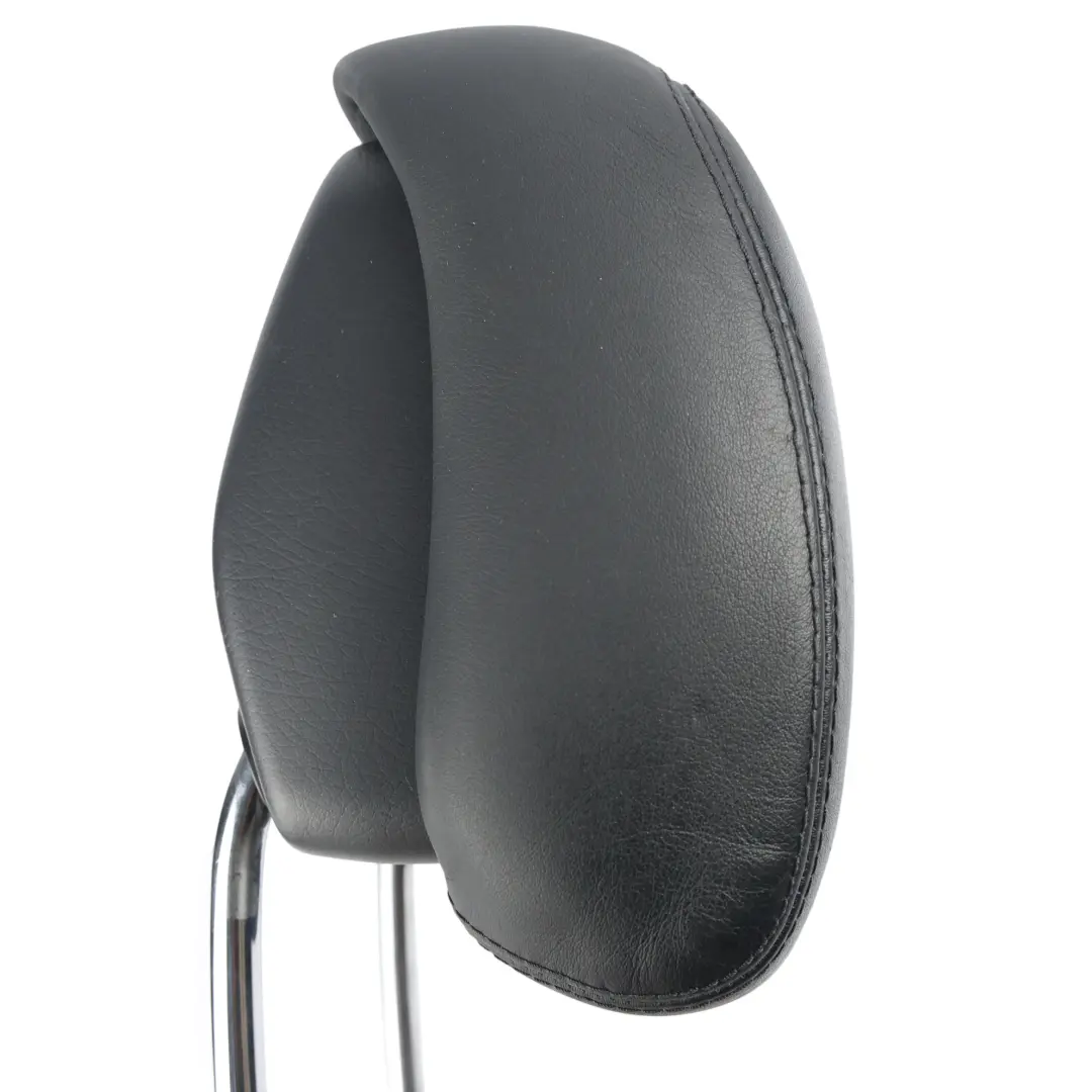 Mercedes W221 Headrest Front Left Right N/O/S Interior Leather Nappa Black - SKU A2219701650 - Part number A2219701650