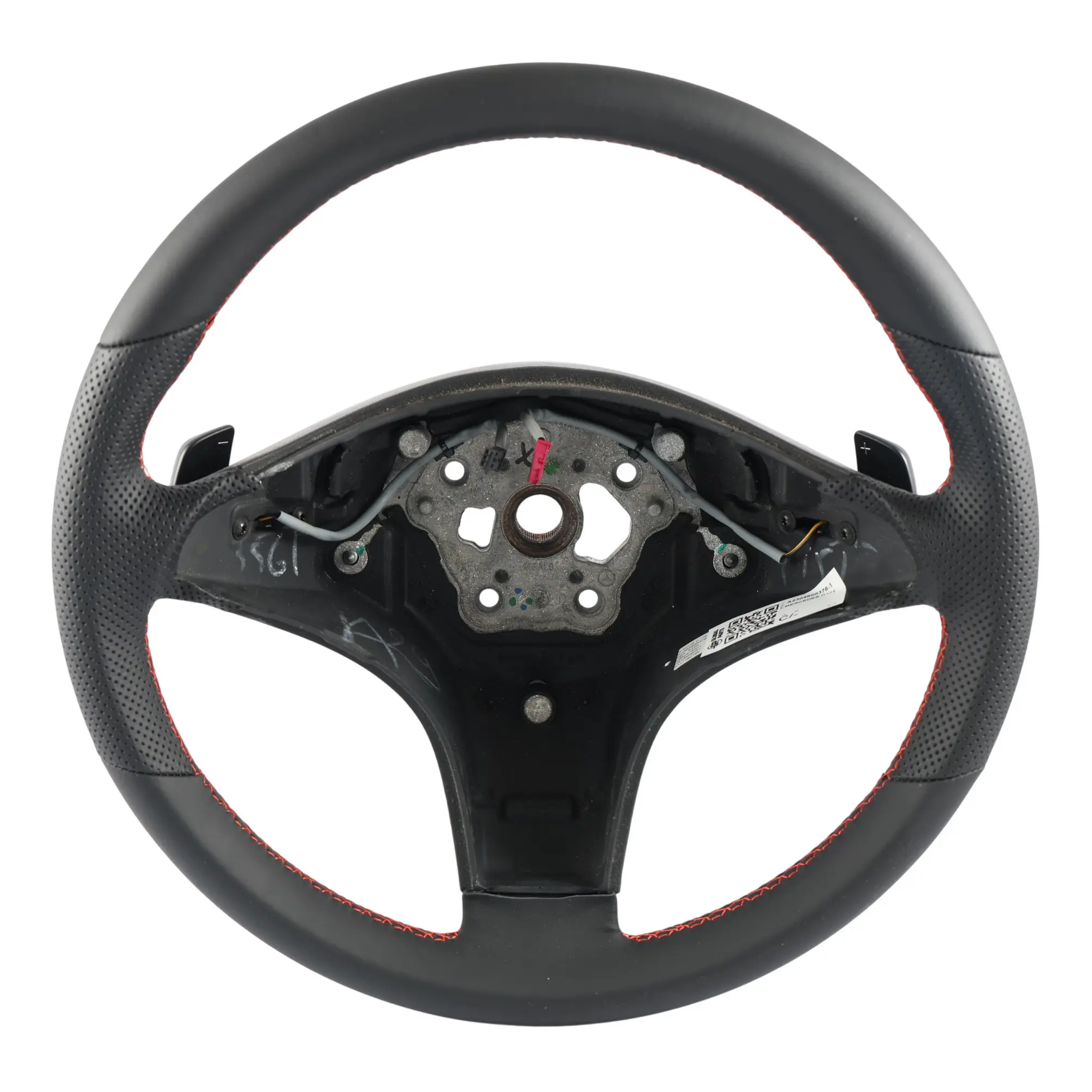 Mercedes SLK R171 Volante Nero Pelle Cambio al Volante A2304600376