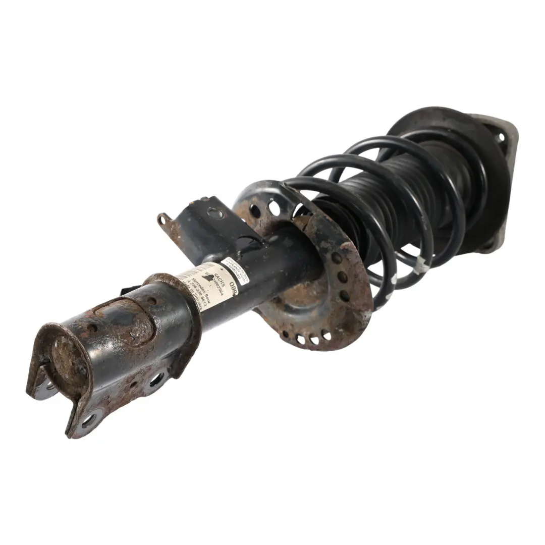 Strut Shock Absorber Front Left N/S A2463206613 to Mercedes W176 W246 Spring with Part number A2463233000 Mercedes W176 W246 Spring Strut Shock Absorber Front Left N/S A2463206613 - SKU A2463233000 - Part number A2463233000