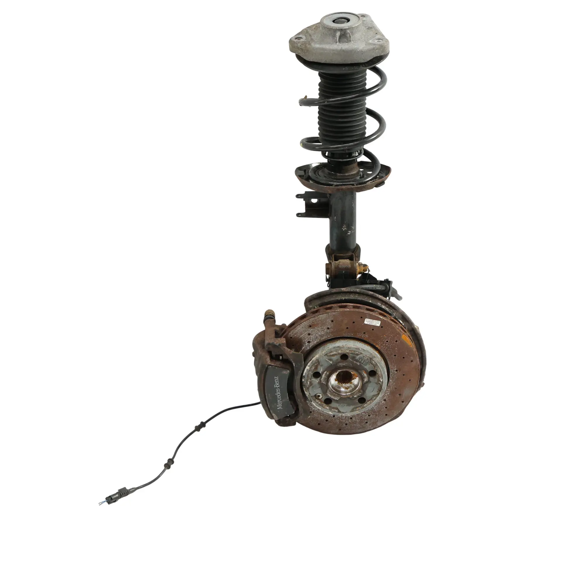 Mercedes W176 A180 CDI Suspension Leg Front Left N/S Spring Strut Brake Disc
