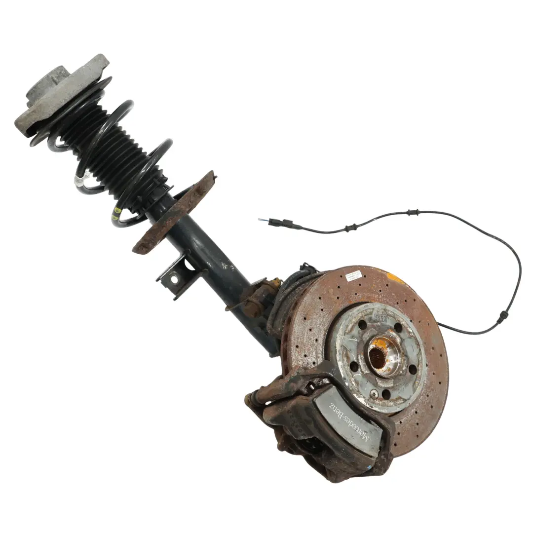 A180 CDI Suspension Leg Front Left N/S Spring Strut Brake Disc to Mercedes W176 with Part number A2463208713 Mercedes W176 A180 CDI Suspension Leg Front Left N/S Spring Strut Brake Disc - SKU A2463208713 - Part number A2463208713