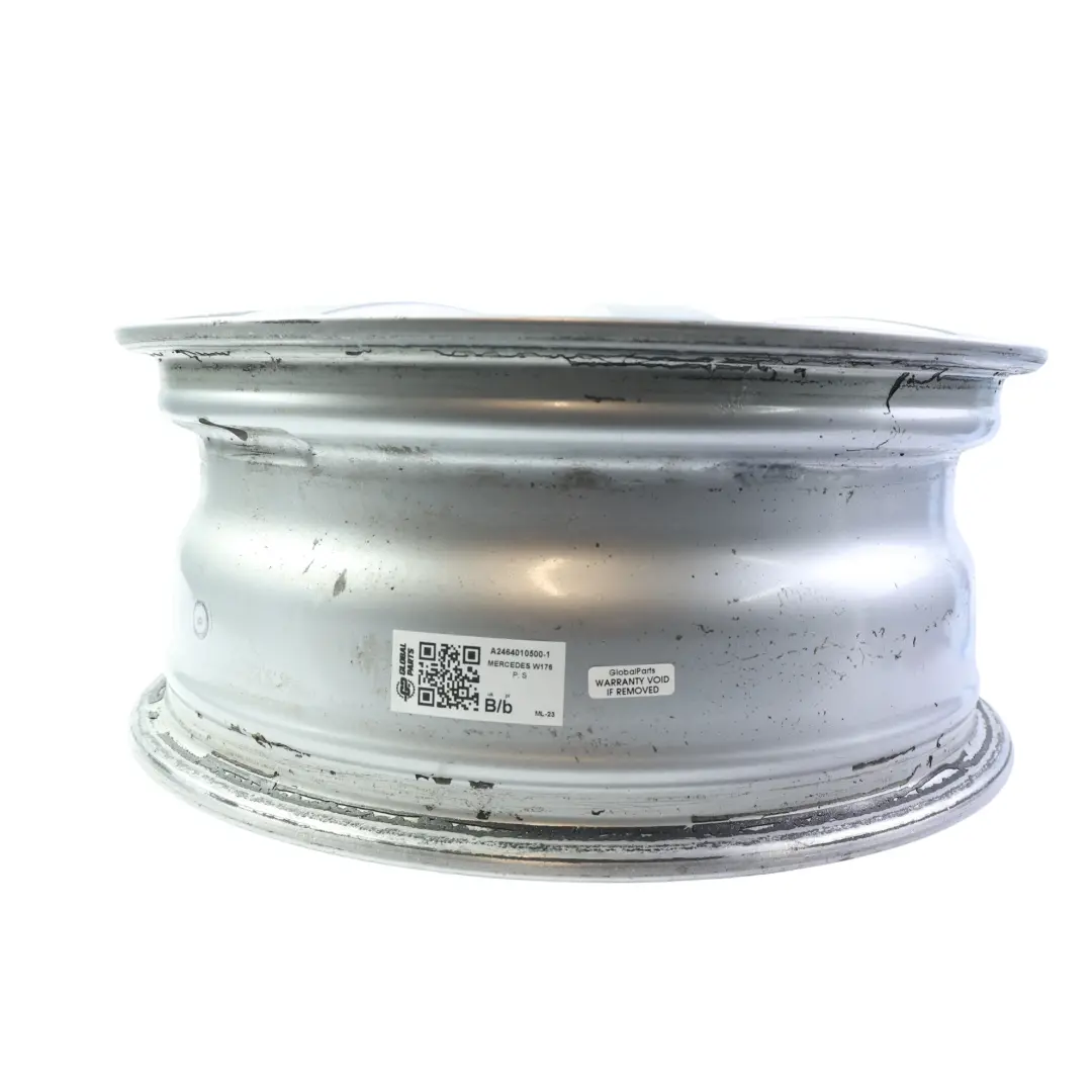 Leichtmetallfelge Silberne 10-Speichen 16" ET:49 6,5J für Mercedes W176 mit Teilenummer A2464010500 Mercedes W176 Leichtmetallfelge Silberne 10-Speichen 16" ET:49 6,5J - SKU A2464010500-1 - Teilenummer A2464010500