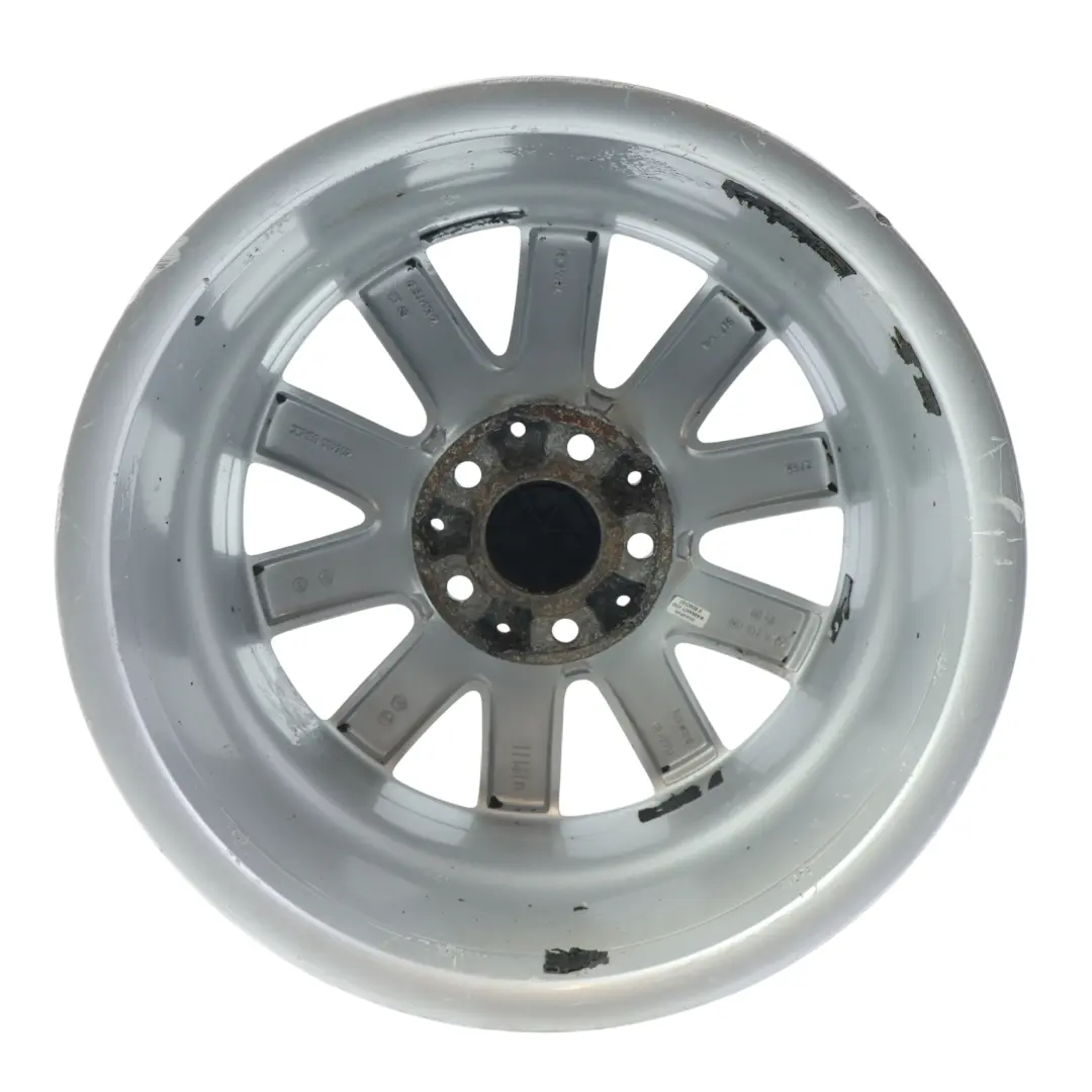 Leichtmetallfelge Silberne 10-Speichen 16" ET:49 6,5J für Mercedes W176 mit Teilenummer A2464010500 Mercedes W176 Leichtmetallfelge Silberne 10-Speichen 16" ET:49 6,5J - SKU A2464010500-1 - Teilenummer A2464010500