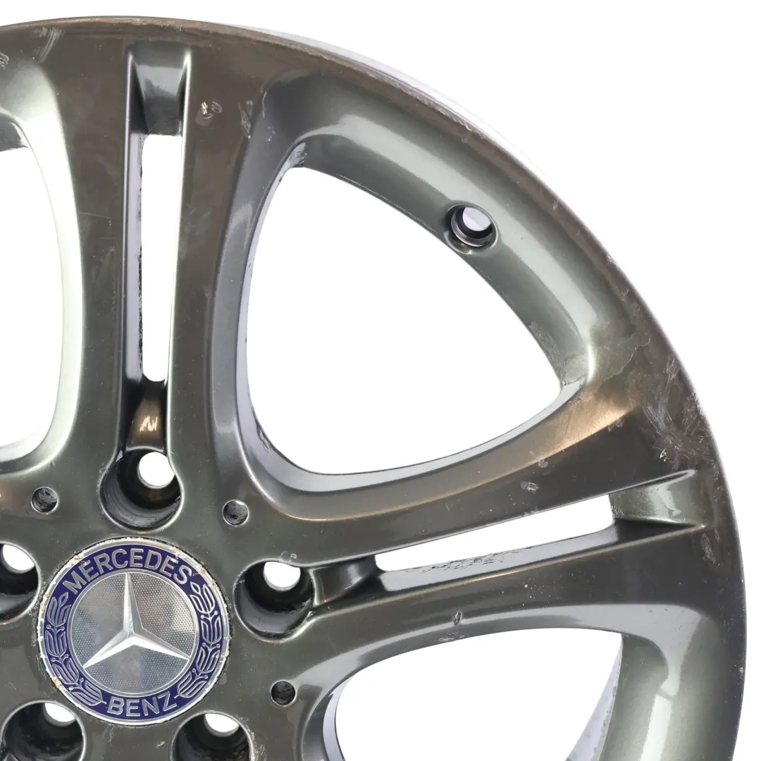 Mercedes W176 W246 Grey Wheel Alloy Rim 17" 7.5J ET:52.5 - SKU A2464011002-4 - Part number A2464011002