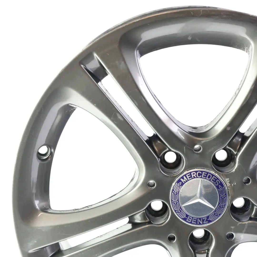 Wheel Rim Mercedes W176 W246 Grey Alloy 17" 7.5J ET:52.5 - SKU A2464011002-5 - Part number A2464011002
