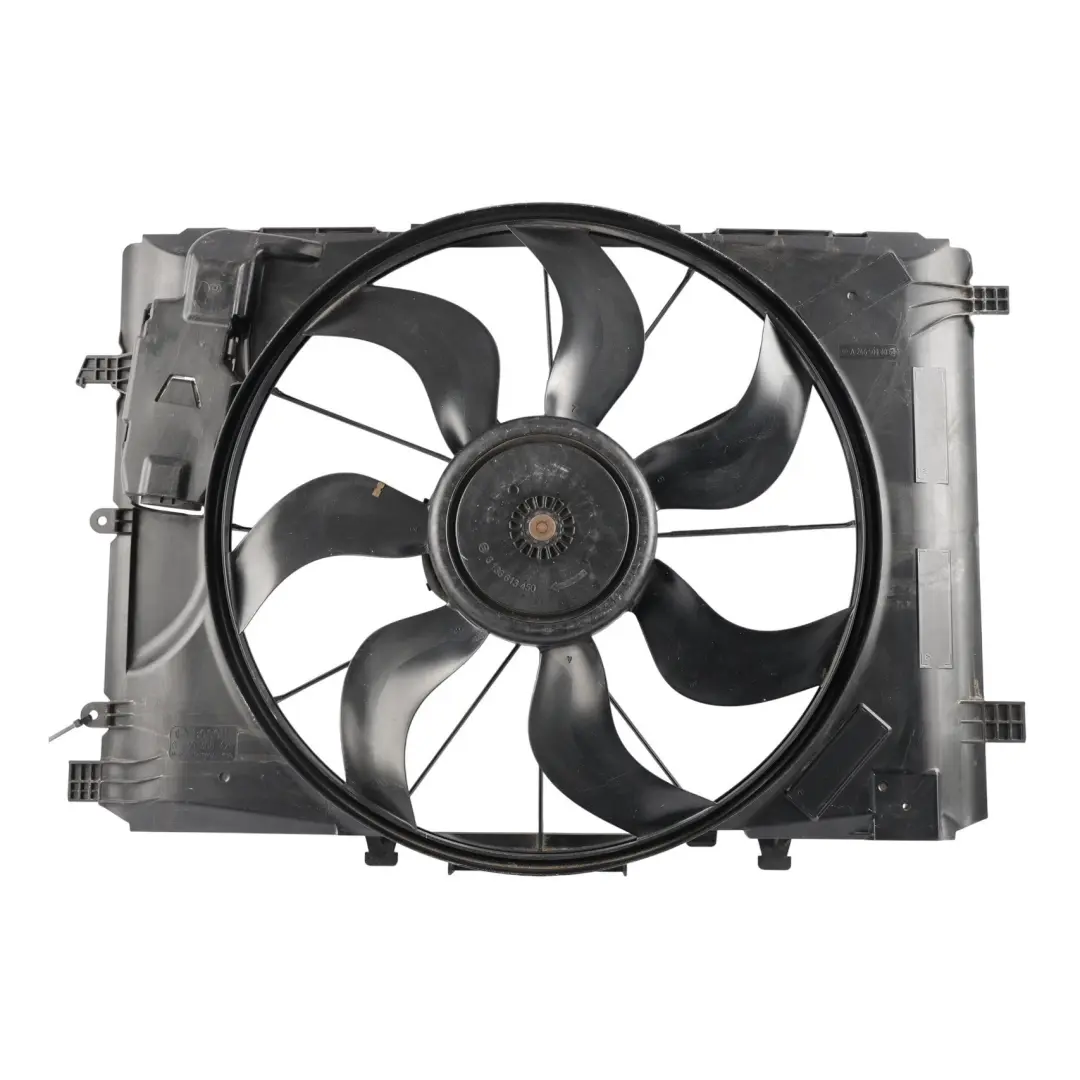 Radiator Fan Shroud Motor Engine Cooling Fan to Mercedes W176 W246 with Part number A2465000064 Mercedes W176 W246 Radiator Fan Shroud Motor Engine Cooling Fan - SKU A2465000064-4 - Part number A2465000064