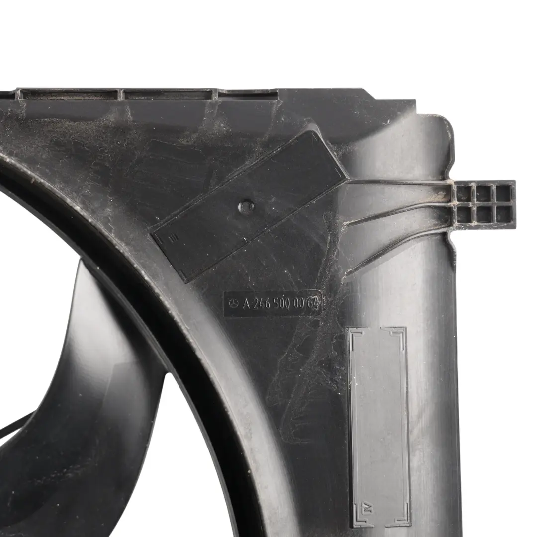 Mercedes W176 W246 Radiator Fan Shroud Motor Engine Cooling Fan - SKU A2465000064-4 - Part number A2465000064