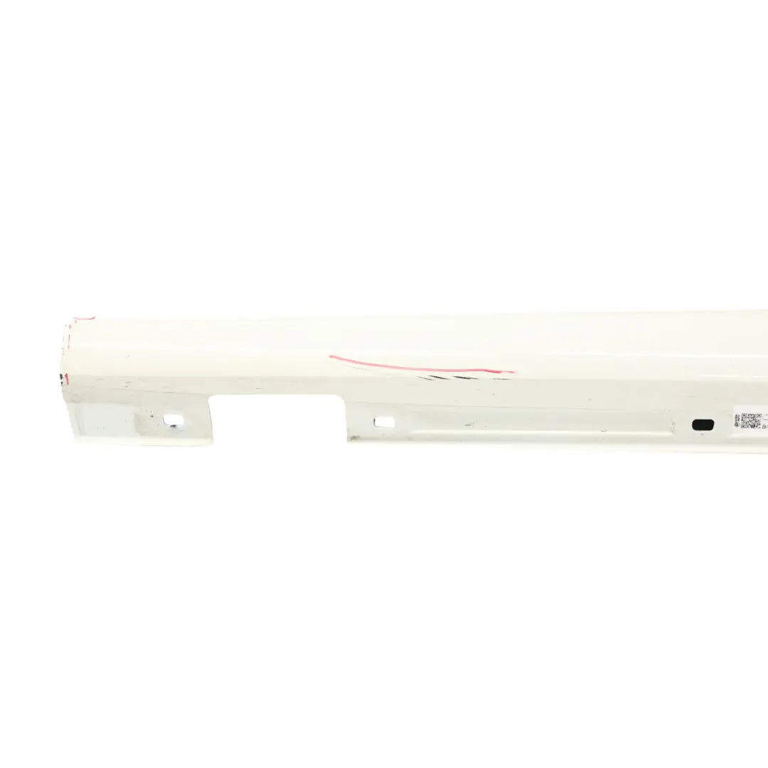  Minigonna laterale Mercedes W117 W176 W246 copriporta Bianco Calcite - 650 - SKU A2466980554-CW - Numero di parte A2466980554