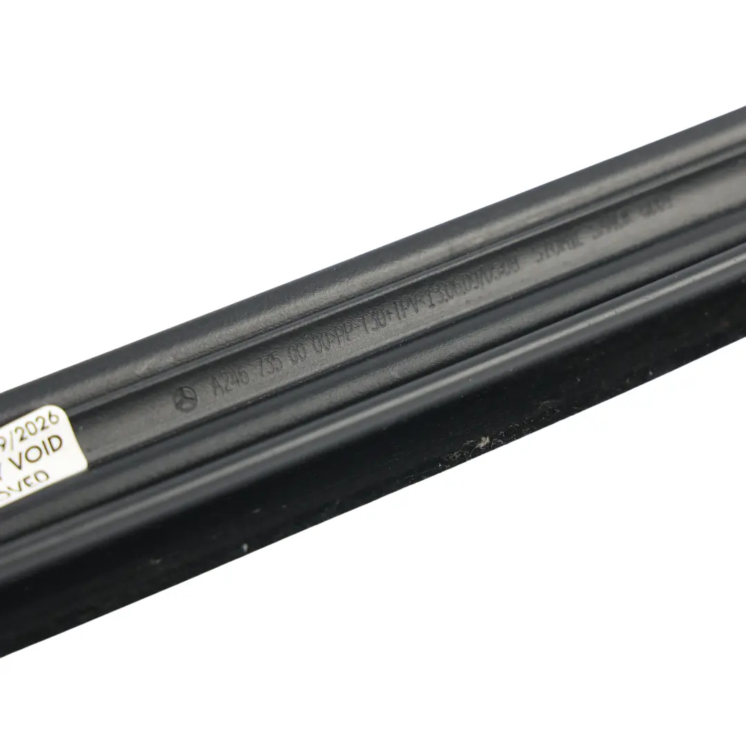 Door Window Interior Seal Sealing Rail Left N/S to Mercedes W246 Rear with Part number A2467350000 Mercedes W246 Rear Door Window Interior Seal Sealing Rail Left N/S - SKU A2467350000 - Part number A2467350000