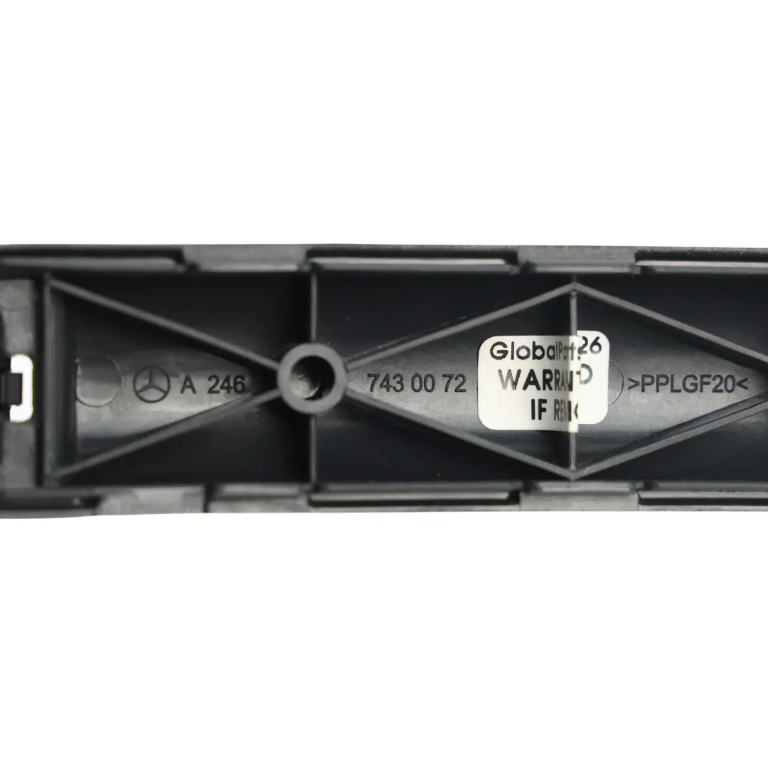 Mercedes W176 Rear Tailgate Trunk Handle Grab Panel - SKU A2467430072 - Part number A2467430072