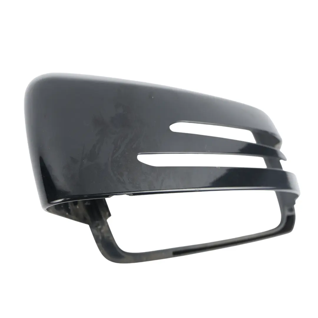 Mercedes C117 W176 W246 Spiegelabdeckung Gehäuse Links Kosmosschwarz 191 - SKU A2468110160-KB - Teilenummer A2468110160