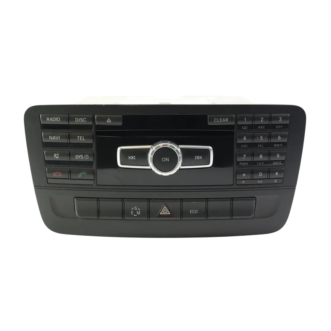 Mercedes W176 Radio Estéreo CD Panel de Control - SKU A2469008610 - Número de pieza A2469008610