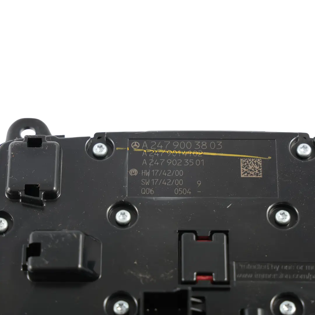 Navigation Touchpad Switch Panel Control Unit to Mercedes W177 with Part number A2479003803 Mercedes W177 Navigation Touchpad Switch Panel Control Unit - SKU A2479003803 - Part number A2479003803