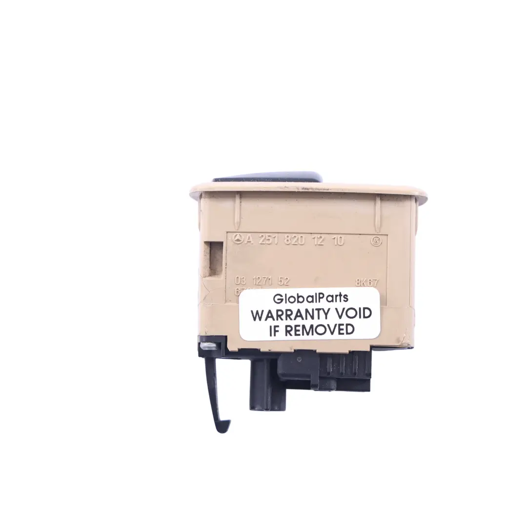 Mercedes ML W164 Trunk Switch Control Button Release Boot Tailgate - SKU A2518201210-1 - Part number A2518201210
