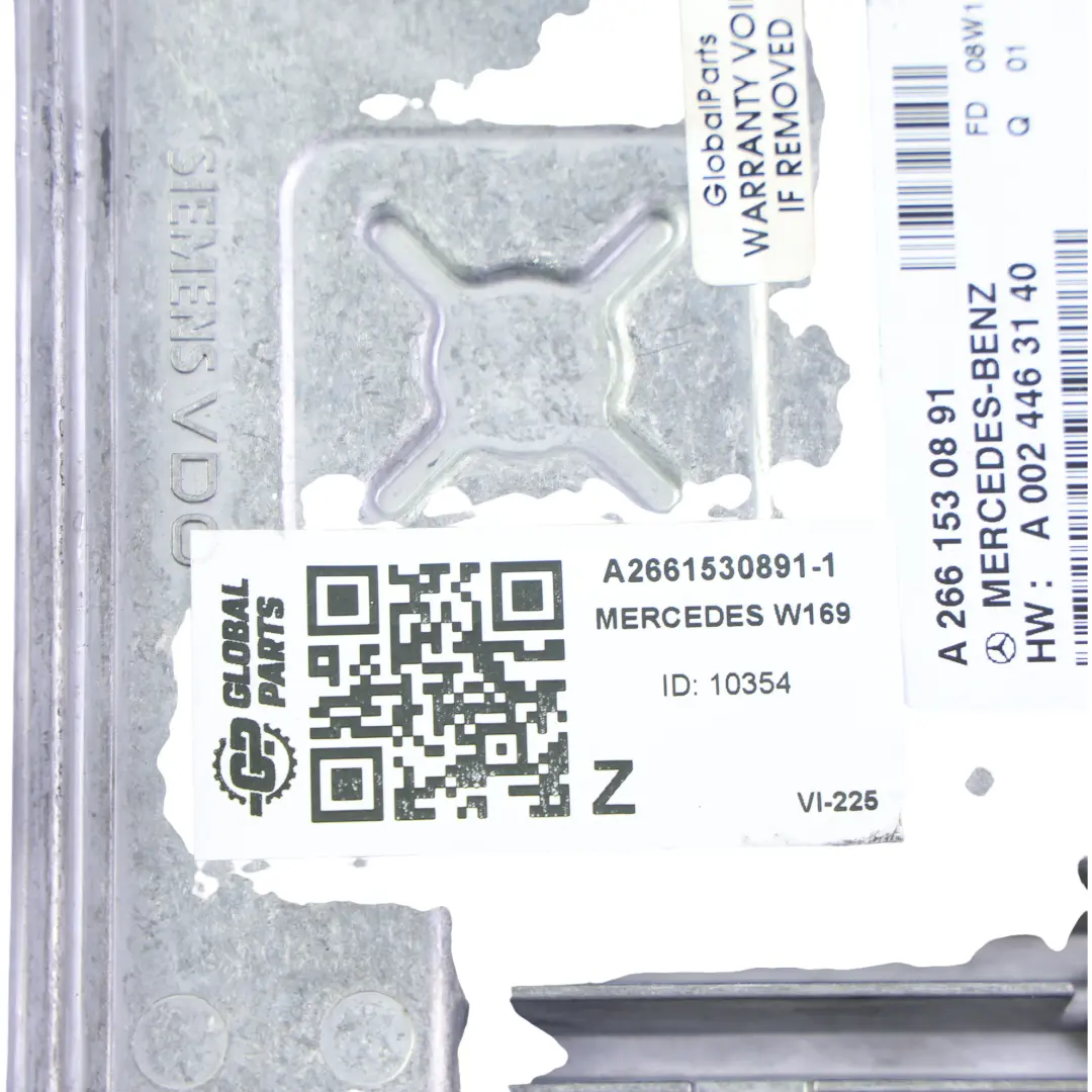 A150 95HP M266.920 Engine ECU Kit Lock 2 Keys Barrel to Mercedes W169 with Part number A2661530891 Mercedes W169 A150 95HP M266.920 Engine ECU Kit Lock 2 Keys Barrel - SKU A2661530891-1 - Part number A2661530891