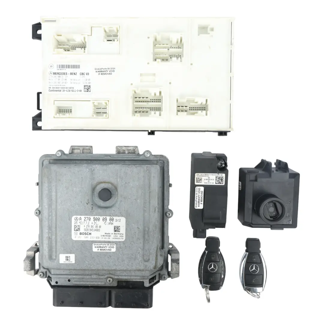 Mercedes W176 A180 270.910 BlueEFFICIENCY 122CH Calculateur Manuelle - SKU A2709000900-11 - Numéro de pièce A2709000900