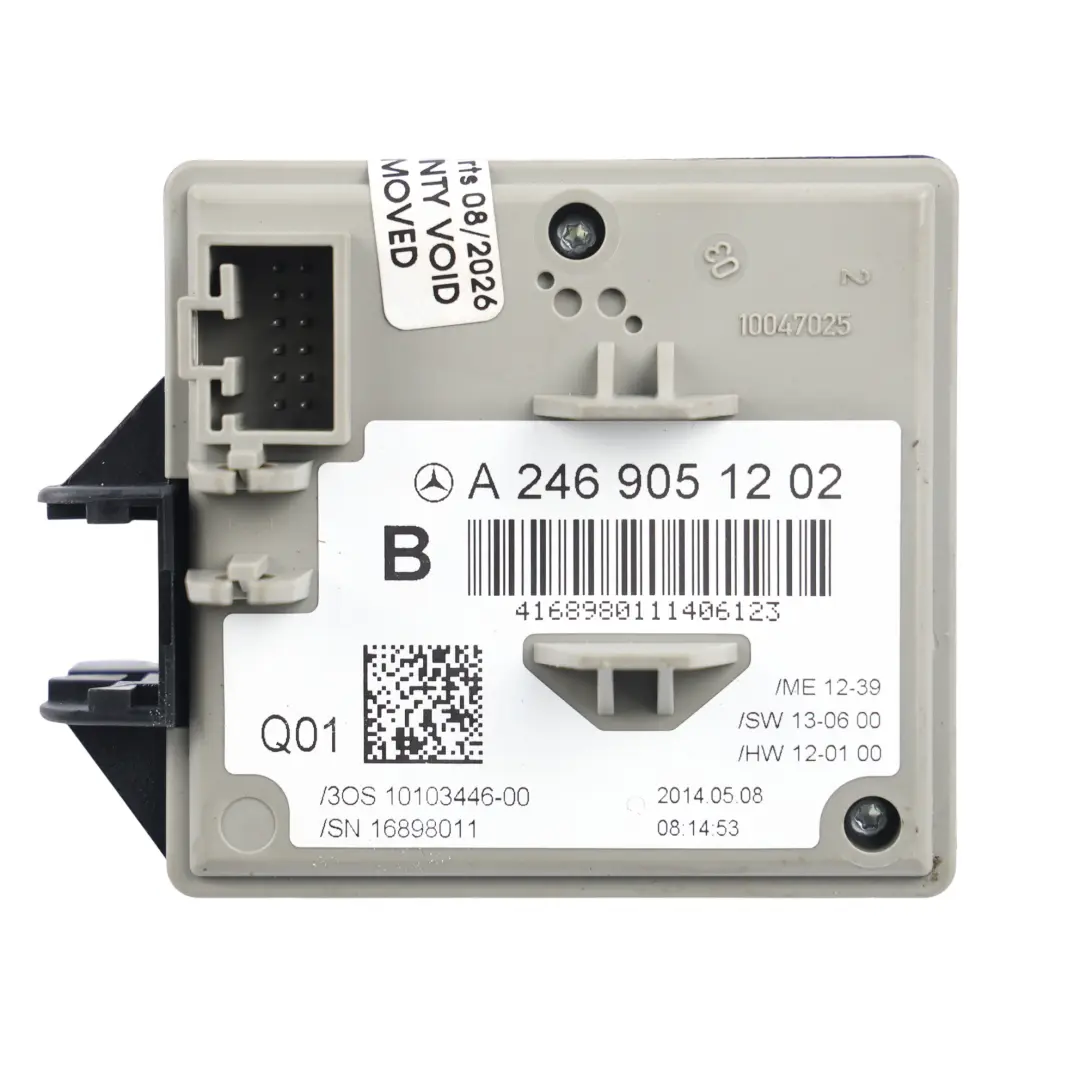 Mercedes W176 A180 270.910 BlueEFFICIENCY 122HP Motor Steuergerät - SKU A2709000900-11 - Teilenummer A2709000900