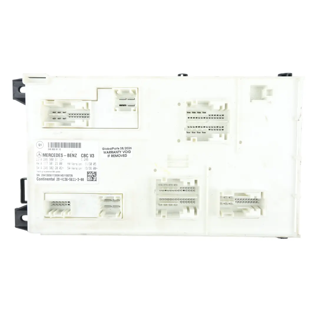 Mercedes W176 A180 270.910 BlueEFFICIENCY 122CH Calculateur Manuelle - SKU A2709000900-11 - Numéro de pièce A2709000900