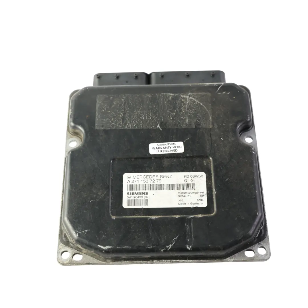 Mercedes W203 Calculateur Moteur ECU Module 271946 144CH 1.8 Auto - SKU A2711537279 - Numéro de pièce A2711537279