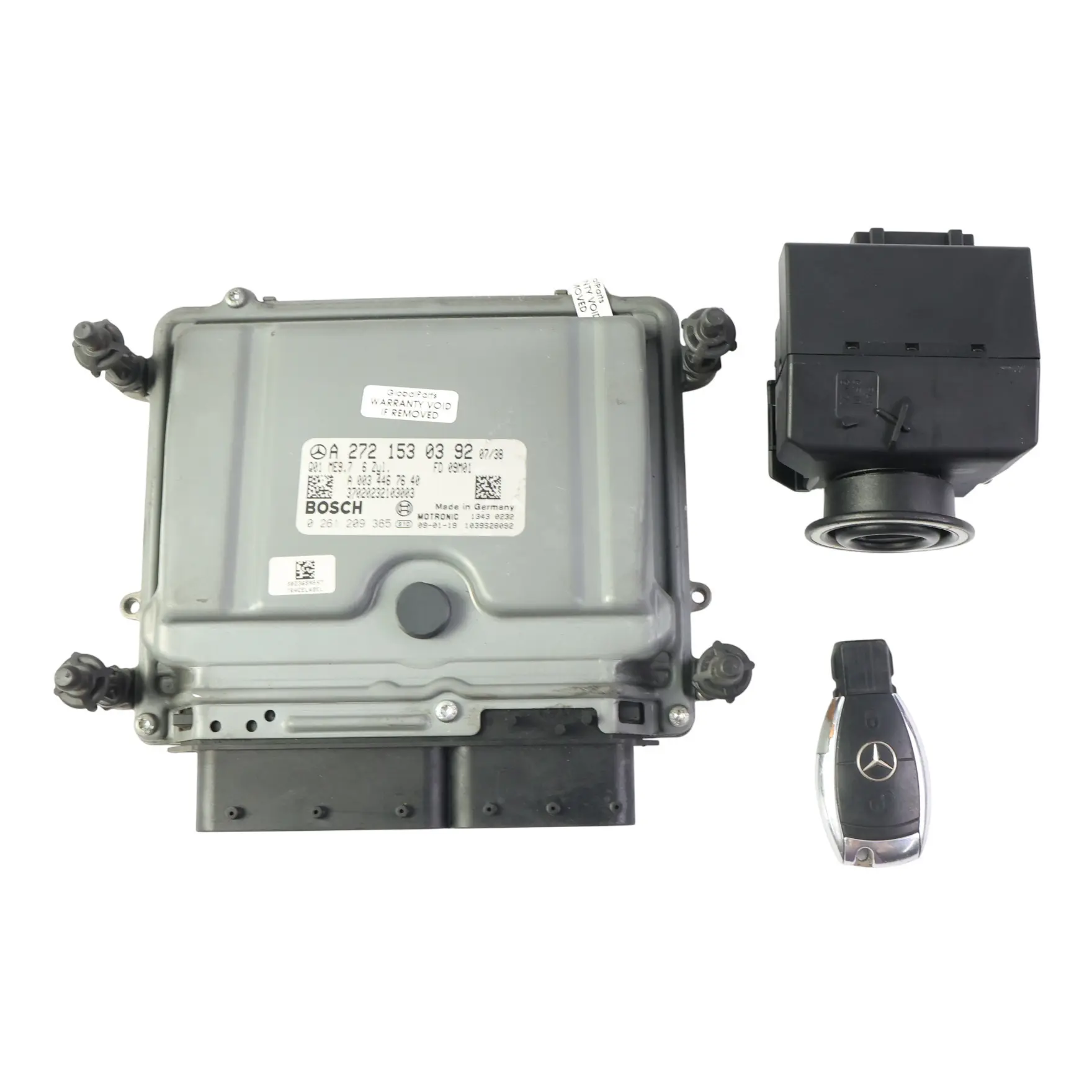 Mercedes CL203 Kit ECU Control Motor M272.920 204HP A2721530392 Automático