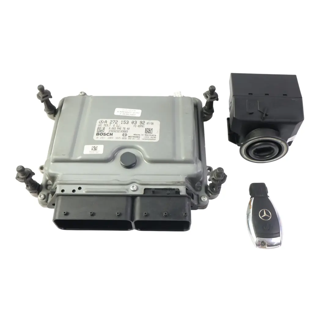 Mercedes CL203 Kit ECU Control Motor M272.920 204HP Automático - SKU A2721530392 - Número de pieza A2721530392