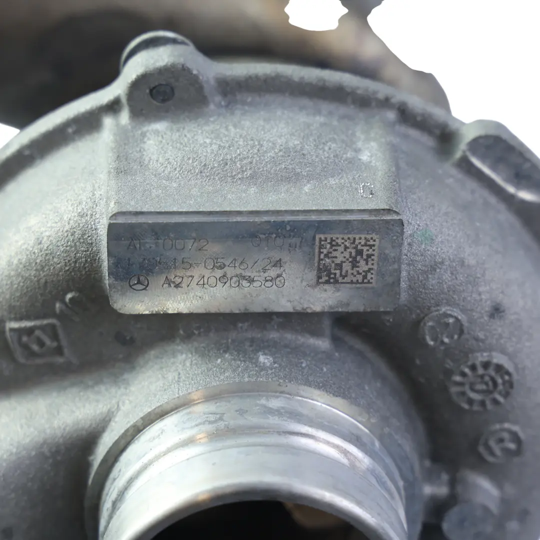 Mercedes X253 Turbocompresseur Moteur - SKU A2740903300-1 - Numéro de pièce A2740903300