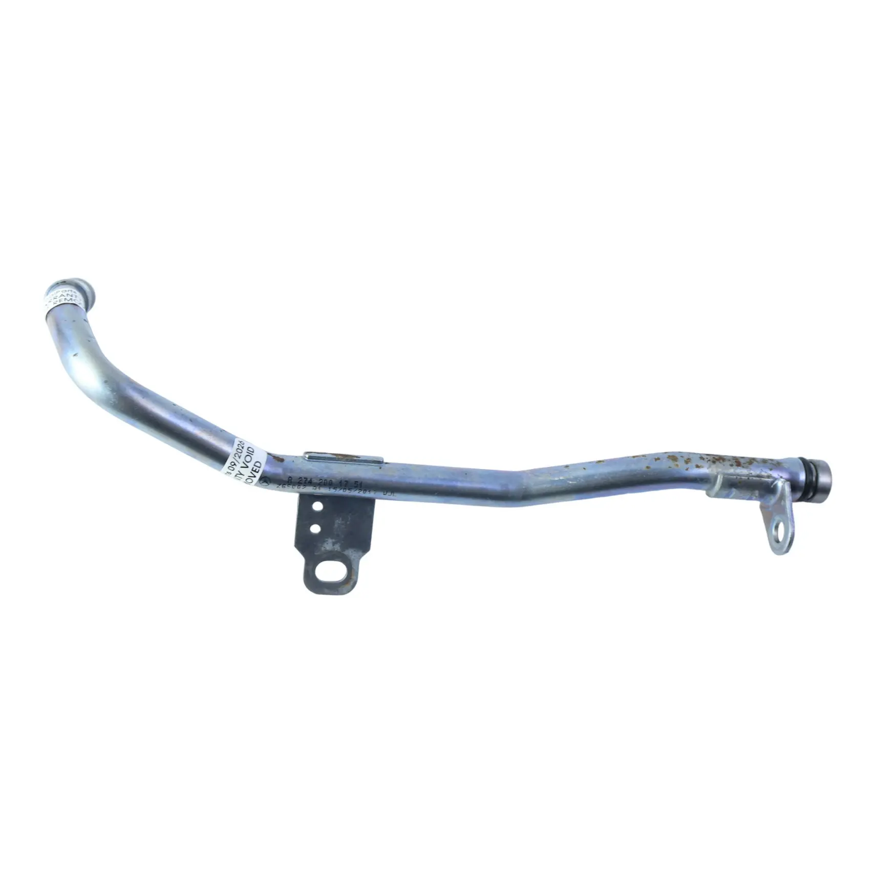 Mercedes W204 X253 M274 Water Pipe Engine Cooling Coolant Hose Line A2742001751