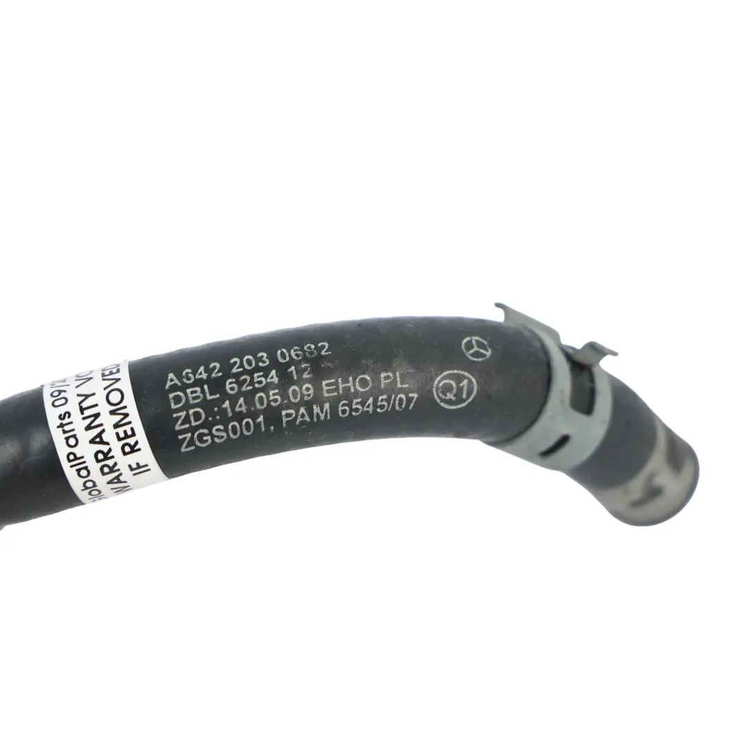 Tubo Flessibile Refrigerante OM642 Diesel per Mercedes W212 con numero di parte A6422030682 Mercedes W212 Tubo Flessibile Refrigerante OM642 Diesel - SKU A6422030682-1 - Numero di parte A6422030682
