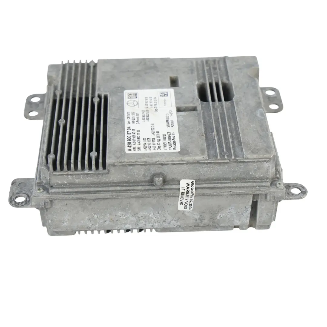 Mercedes Sprinter W907 W910 Stereo Media Sat Nav Head Unit - SKU A4209008704 - Part number A4209008704