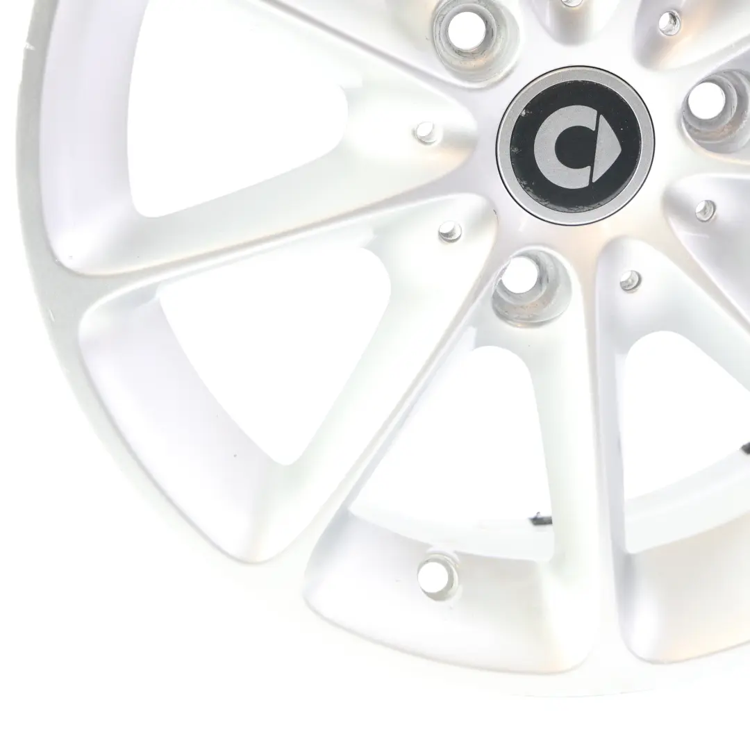 Smart Fortwo 451 Rear Alloy Wheel Rim Silver 15" 5,5J 3X112 ET22 - SKU A4514010502-3 - Part number A4514010502