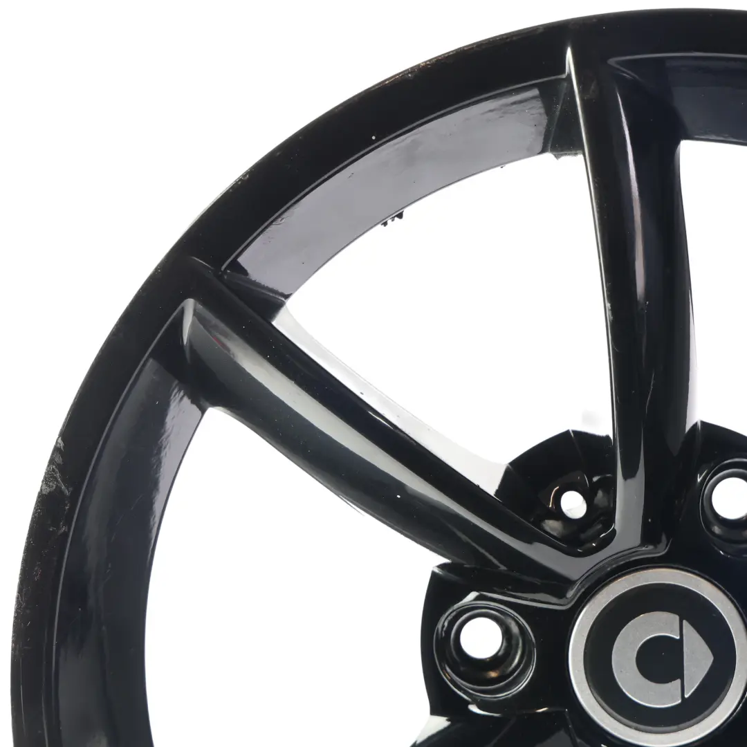 Smart Fortwo 451 Rear Wheel Rim Alloy Black 15" 6,5J ET:34,5 - SKU A4514013202-1 - Part number A4514013202