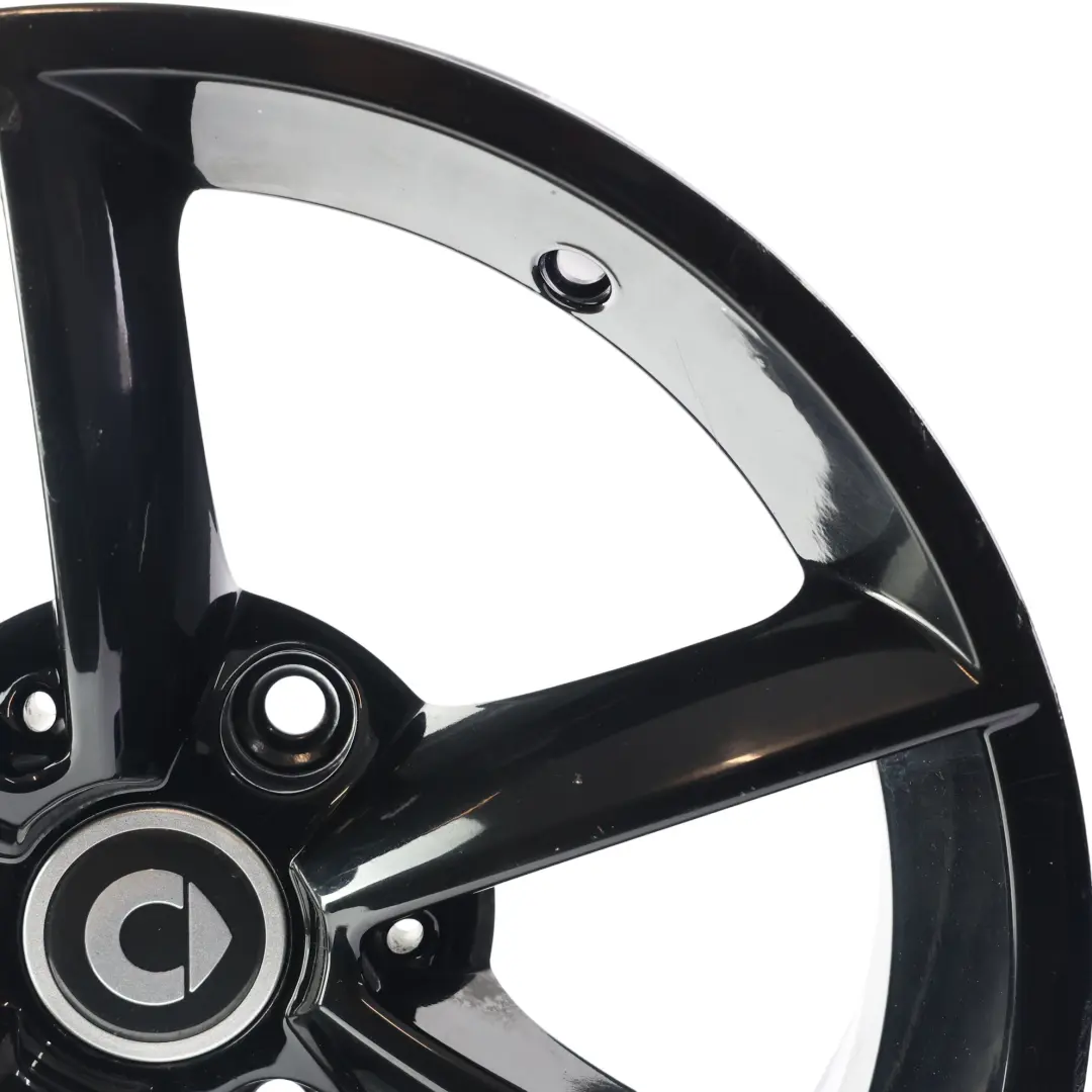 Smart Fortwo 451 Alu Felge Hinten Schwarz 15" 6,5J ET:34,5 - SKU A4514013202-1 - Teilenummer A4514013202