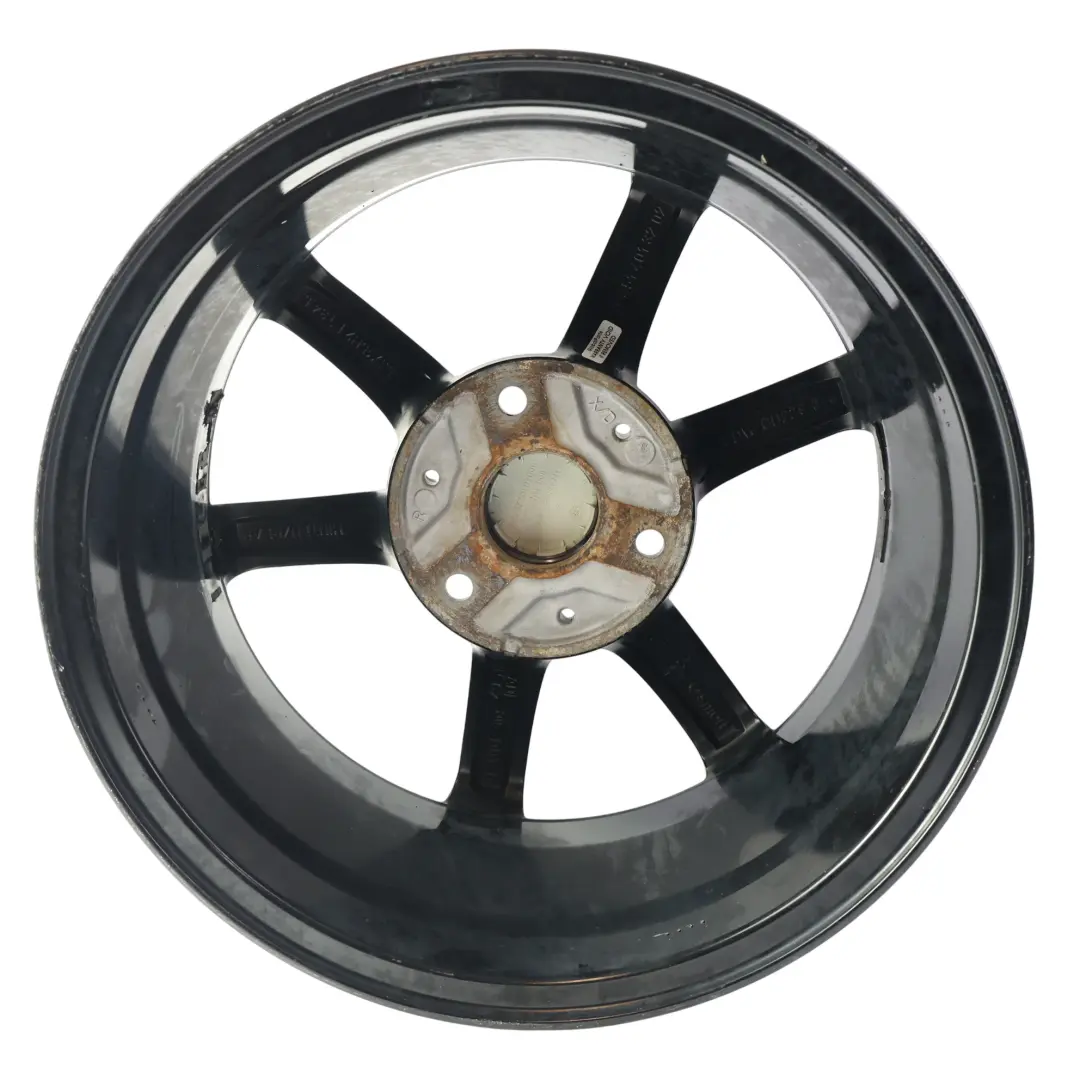 Smart Fortwo 451 Cerchio in Lega Nero Posteriore 15" 6,5J ET:34,5 - SKU A4514013202-1 - Numero di parte A4514013202