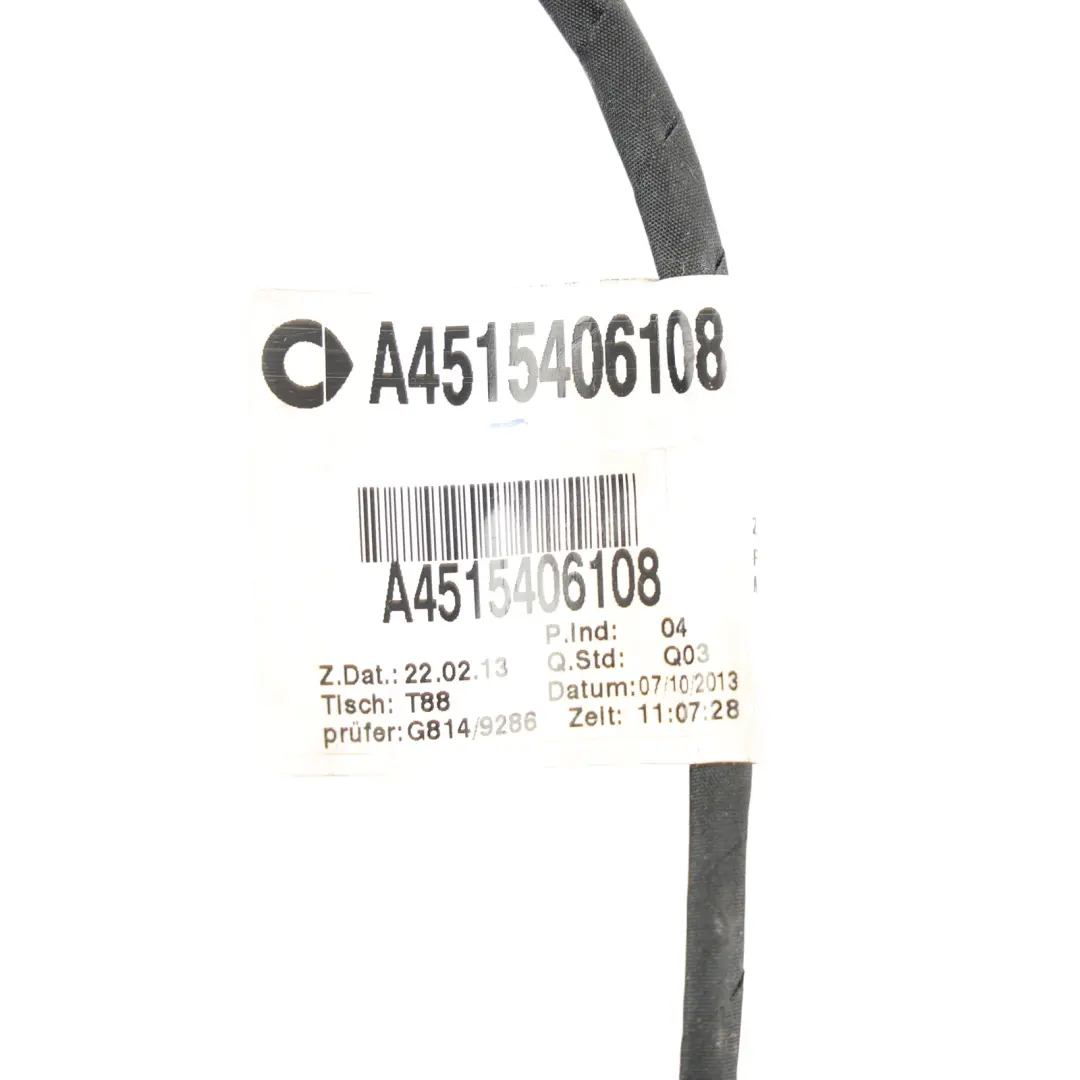 Smart ForTwo C451 Door Cable Wiring Harness Loom Left N/S - SKU RHD-A4515406108 - Part number A4515406108