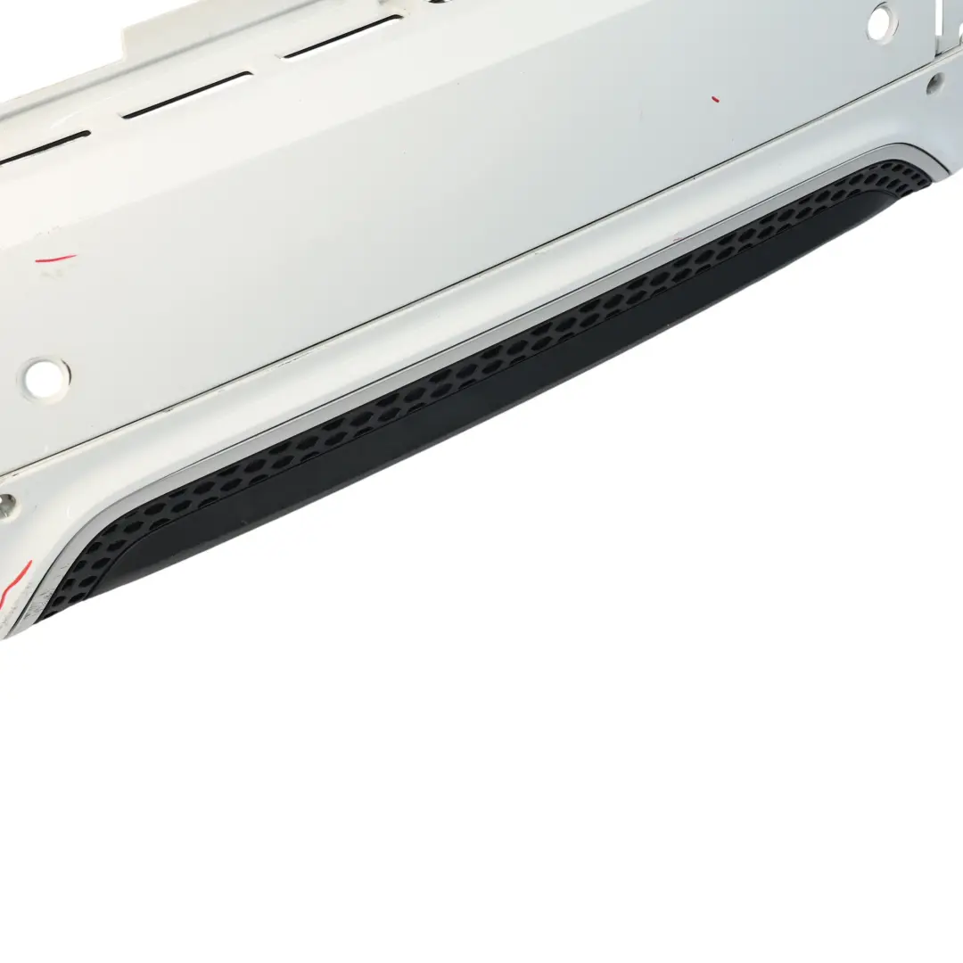 Bumper Centre Panel Upper Cover White to Smart Fortwo 451 Rear with Part number A4516470001 Smart Fortwo 451 Rear Bumper Centre Panel Upper Cover White - SKU A4516470001-WHIT - Part number A4516470001