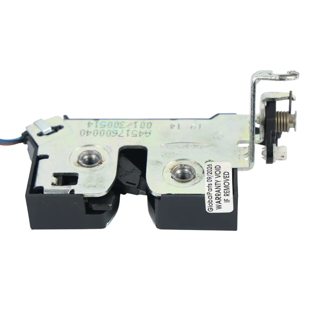 Smart Fortwo 451 Serrure Coffre Hayon Arrière - SKU A4517600040 - Numéro de pièce A4517600040