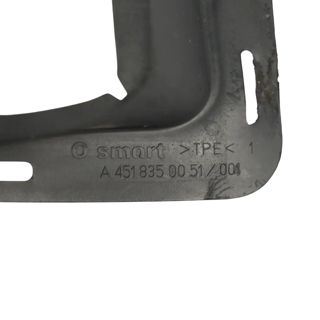 Kanał Wlotu Powietrza Pasa Przedniego do Smart Fortwo 451 o numerze A4518350051 Smart Fortwo 451 Kanał Wlotu Powietrza Pasa Przedniego - SKU A4518350051 - Numer Części A4518350051